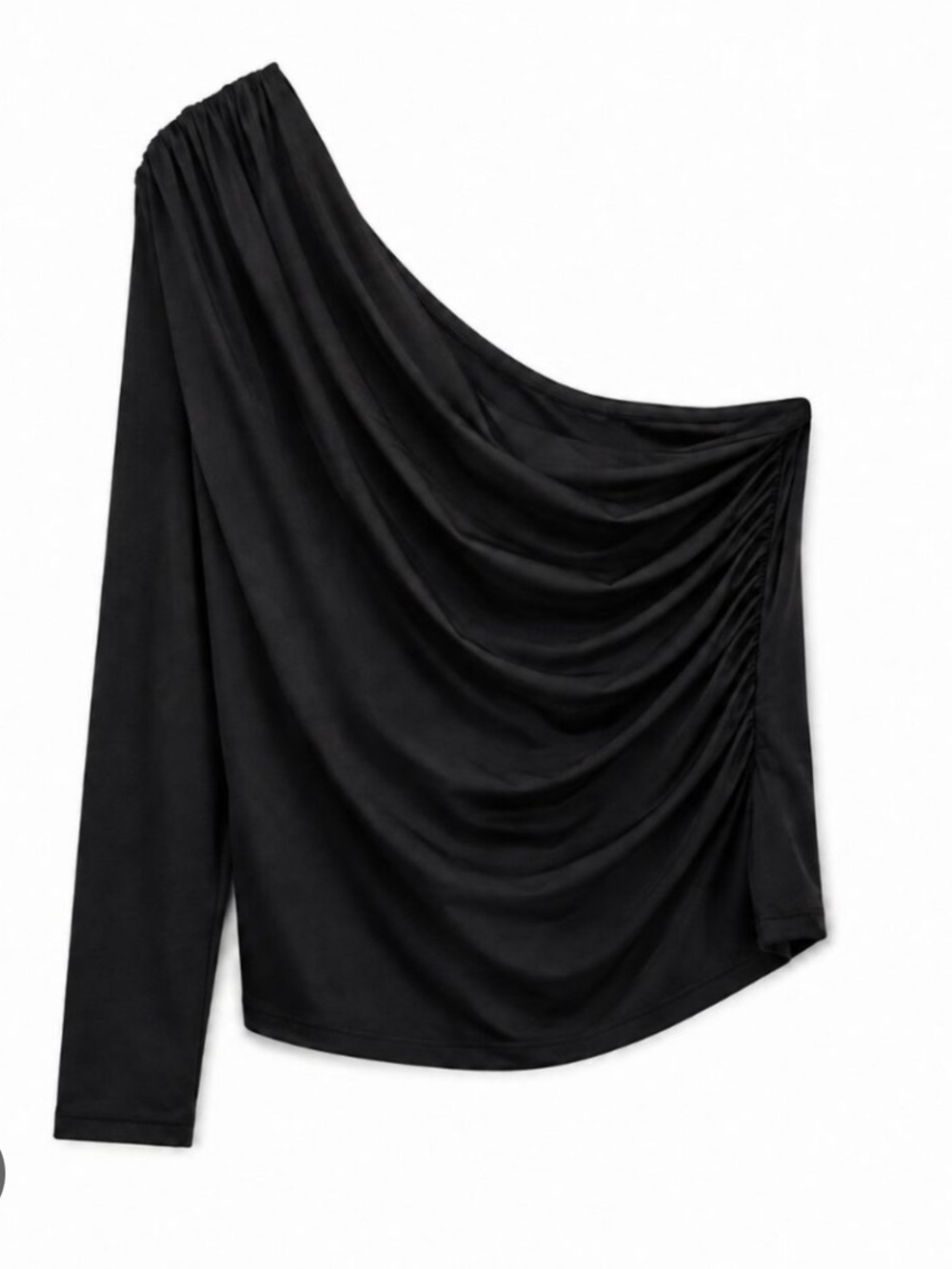 H&M One-Shoulder Long Sleeve Top